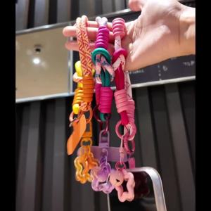 Short Stars Phones Rope Wrist Phone Anti Lost Lanyard Korea Style Phone Rope