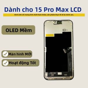 Màn Hình OLED LCD Mềm/cứng Cho iPhone 14/15/16/17 Pro Max Plus Màn Hình Cảm Ứng 3D True Tone Linh Kiện Thay Thế Tương Thích Với Apple