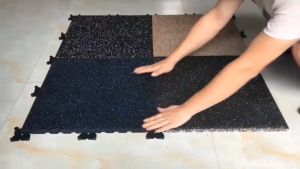 2 แผ่น เซน ปูพื้นฟิตเนส รูปแบบหนา พร้อมตัวล็อค แผ่นยางกันกระหว่าง แอพผิวหนังสืบสวย แอพผิวมันต์ แผ่นยางรองพื้น