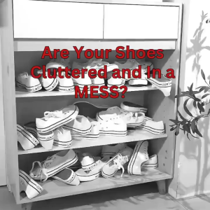 [SG Stock] Turned Shoes Organizer Shoe Shelf Shoes Shoes Slot Save Space