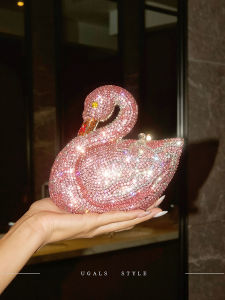 UGALS | Vintage French Crystal Embellished Mini Handbag