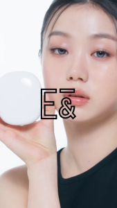 EITHER& Blur Pixel Cushion SPF50+ PA+++ 12gPore Blurring Matte Finish with Long-Lasting Coverage