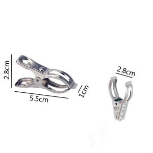 Stainless Steel Number Tag Clip: A Versatile Household Organizer