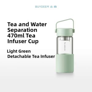 BUYDEEM | Heat-Resistant Tea Separating Cup