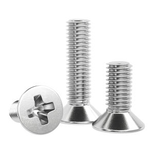 GUWANJI | 304 Stainless Steel Cross Recessed Flat Head Screws