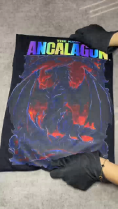 NASA IDOL Reflektif Bercahaya T-shirt Atasan Baju Kaos Oversize Pria Putih Dewasa Distro Lengan Pendek Keren Premium E010