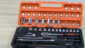 [COD]53pcs Tools Set Vehicle Multifunctional Wrenches Chrome Vanadium Steel Auto Car Repair Tool Box Set original japan