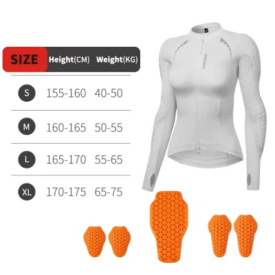 WOSAWE | WOSAWE Women Breathable Motorcycle Jacket Winter Reflective Motorbike Jacket Outdoor Sports Winter Warm Clothing