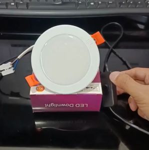 Lampu Downlight Bulat 3 Warna 15 10 5 Watt Tri Color Colour Putih Kuning Warm White SNI