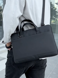 MENSPE Business Laptop Bag Fashion Shoulder Bag Portable Cross Body Bag Waterproof Messenger Bag Large Capacity Handbag Bag Lightweight Casual Bag Leisure Street Bag Suitable For 14/16-inches Laptops