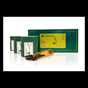 Trà Ô Long Tâm Châu Thuần Xanh Lá - Cao Cấp 300g - Chai Tiện Dụng - Tăng Cường Sức Khỏe Giảm Cholesterol Cải Thiện Chất Lượng Làn Da