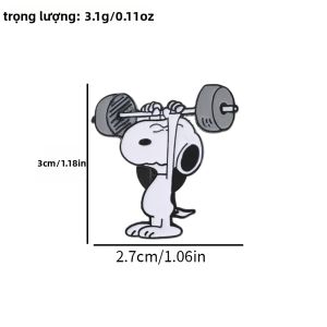 Bandai | Bộ Sưu Tập Ghim Men Snoopy - Trâm Cài Hình Chó Hoạt Hình Dễ Thương Với Nhiều Trang Phục Khác Nhau - Ghim Cài Áo Phong Cách Phi Công Đầu Bếp Trượt Tuyết Kiểu Kawaii Phụ Kiện Anime Dành Cho Người Lớn