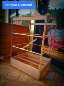 Sangkar ambrukan diamond ukuran 37cmx43cm