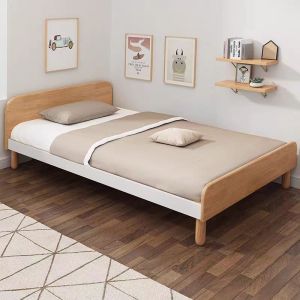 TABLETROVE Bed Frame Household Modern Simple Economical Tatami Bed For Small Apartment 120CM/150CM