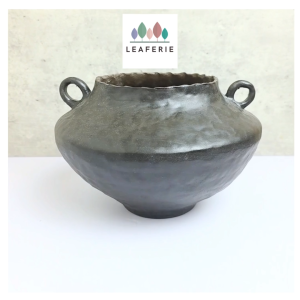 The Leaferie Signature Yugen Plant pot Ceramic flowerpot flower plant pots planter planters