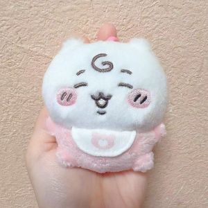 Chiikawa Baby Series Plush Keychain Cute Usagi Hachiware JiYi Bag Charm Soft Kawaii Stuffed Doll Pendant Gift for Friends Kids