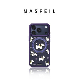 MASFEIL | Cute Simple Design Phone Case with Magnetic and Stand for iPhone 18