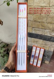 Combo phao câu đài nano Tứ Phi có 12 quả phao ngày tặng kèm hộp ABS