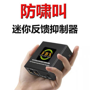 Small Size Anti-howling Effect Device Professional Vocal Compressor Bass Microphone Outdoor Mobile Frequency Stages Equipment