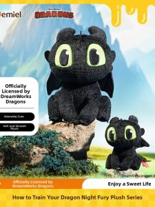 GUAIBUDIAN | How To Train Your Dragon Night Fury Plush Toy