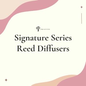 Pristine Reed Diffuser | Signature Series | Essential Oil | Award Winning Scent | 50ml | Fragrance Home Aroma Gift for Decorations