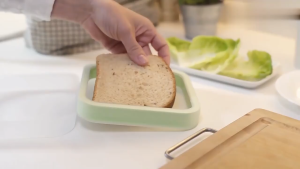 SKM Reusable Silicone Sandwich Lunch Box HM285 Bekas Makanan