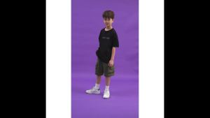 MiniBee - Celana Cargo Anak | Celana Pendek Anak Laki-Laki Army Style dengan Saku – Gaya Korea | Olive Green