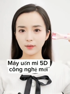 Máy Đẩy CuộN Lông Mi 5D Mẫu Mới Dụng Cụ Kẹp Lông Mi Uốn Lông Mi Bằng Điện Tự Nhiên Định Hình Bền Lâu Dụng Cụ Thần Thánh. Máy Uốn Mi Nhiệt 5D Thông Minh Tự Nhiên Lâu Trôi .Máy uốn mi nhiệt 5d sạc pin tiện dụng