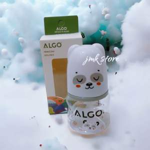 Botol bayi 60ml motif lucu bahan pp bisa direbus dengan dot bulat