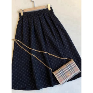 YIKEMAI | Floral A-Line Skirt for Pear Shape Curvy Body