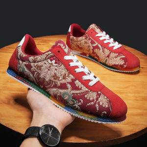 CONGLINSHIZI | Slip-resistant Durable Plimsolls New Spring Guochao Embroidered Canvas