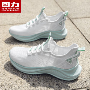 Warrior | Mint Green Summer New Elevating Thick Sole Soft Bottom Sports Shoes
