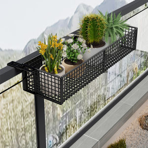 Outdoor Iron Hanging Plant Holder