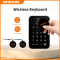 Staniot 433Mhz Wireless Touch Keyboard 2Pcs RFID Card Arm Or Disarm Password Keypad For Tuya Smart Home Security Alarm System. 
