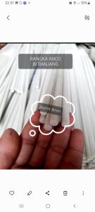 RANGKA ANCO BERANJANG / PIBER BATANGAB 8mm  150cm