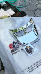 Begel fis r original copotan motor YIMM finishing crom tebal rapi