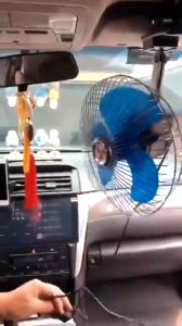 CTMALL 6/8inch Car Fan 12V/24V Clip-On Cooling Car Fan Mini Vehicle Window Dashboard Cooling Fans
