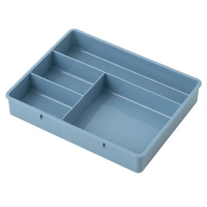 Desktop Drawer Organizer Storage Box with Divided Compartments Thickened Plastic for Stationery Makeup Office Desk Home Dorm