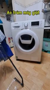 Áo TrùmBọc Máy Giặt.Vải Dù Da Cá Cửa TrướcNgang.Cửa trên. Che Mưa Nắng bụi.6kg đến16kg đủ size