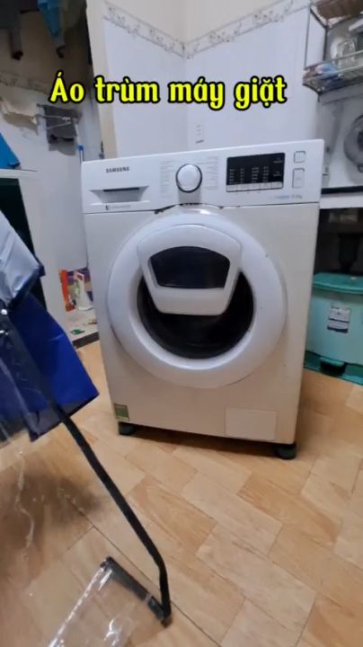 Áo Trùm,Bọc Máy Giặt.Vải Dù Da Cá Cửa Trước,Ngang,.Cửa trên. Che Mưa ...