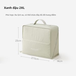 EACHY | Túi Mỹ Phẩm Chống Thấm Nước Đứng Cỡ Lớn Nhiều Ngăn
