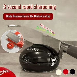 Household ball knife sharpener open edge dull knife quick sharpen