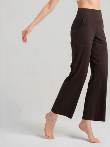 Straight Leg Wide Casual Pants