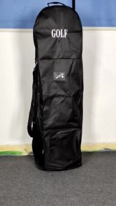 Soft Golf Travel Bags With Wheels Large Capacity Aviation Bag Practical Durable 600D Golf Club Bags Storage Pouch