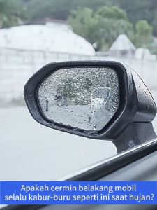 Wiper Kaca Spion Dapat Dilekatkan & Diperpanjang untuk Membersihkan Hujan & Kabut