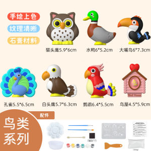 Bộ thạch cao tự làm cho bé tô tượng nhiều chủ đề mới nhất 2022