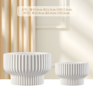 Ceramic Flower Pot Factory Direct Sales Minimalist Affordable Luxury Style Butterfly Orchid Special Flower Pot Tulip Large Flower Pot Fancy