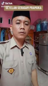 ATASAN BAJU PRAMUKA PRIA GURU PEMBINA