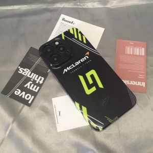 F1 Landono Racing Phone Case Compatible with Apple 16Pro Huawei Pura80 Honor 300 And More Eco-friendly Plastic Protection Cover