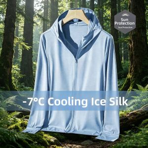 JIFANPAUL | Sun Protection Mens Fishing Jacket Ice Silk Material